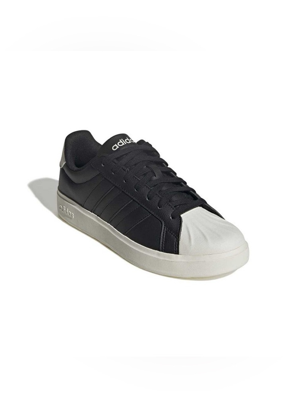 🆕 adidas Streettalk Sneakers Black White Men’s Size 11.5 NWT Casual Shoes - Picture 2 of 9